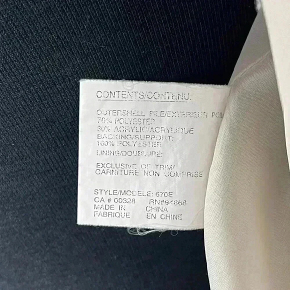 AR Weekend vintage vest medium tan black speckled brown threading - Picture 5 of 5